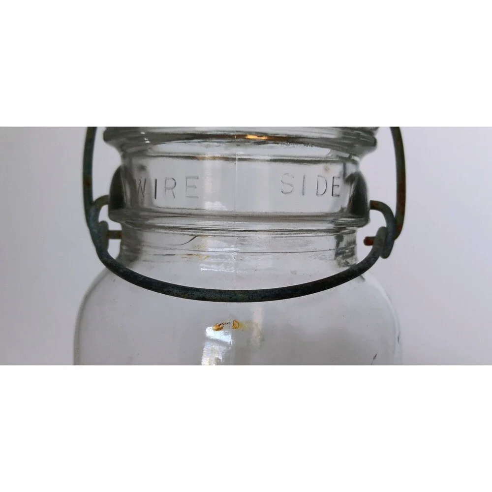 Vintage Antique Ball Ideal Glass Canning Jar